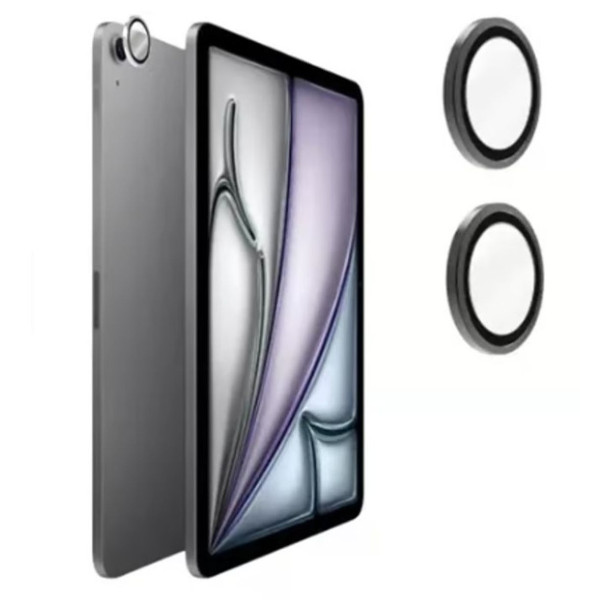 A BRAND - Mica Vidrio Camara Para iPad Air 7 De 11 Y 13 Pulgadas X2 und 2025