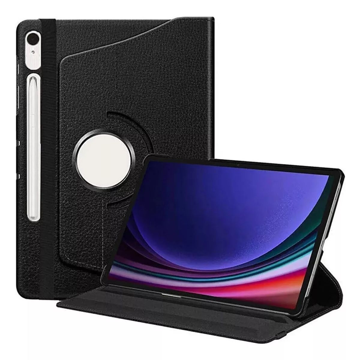 GENERICO - Case Funda de Samsung Galaxy Tab S9 FE+ / S9+ / S8+ / S7 FE / S7+ 12.4