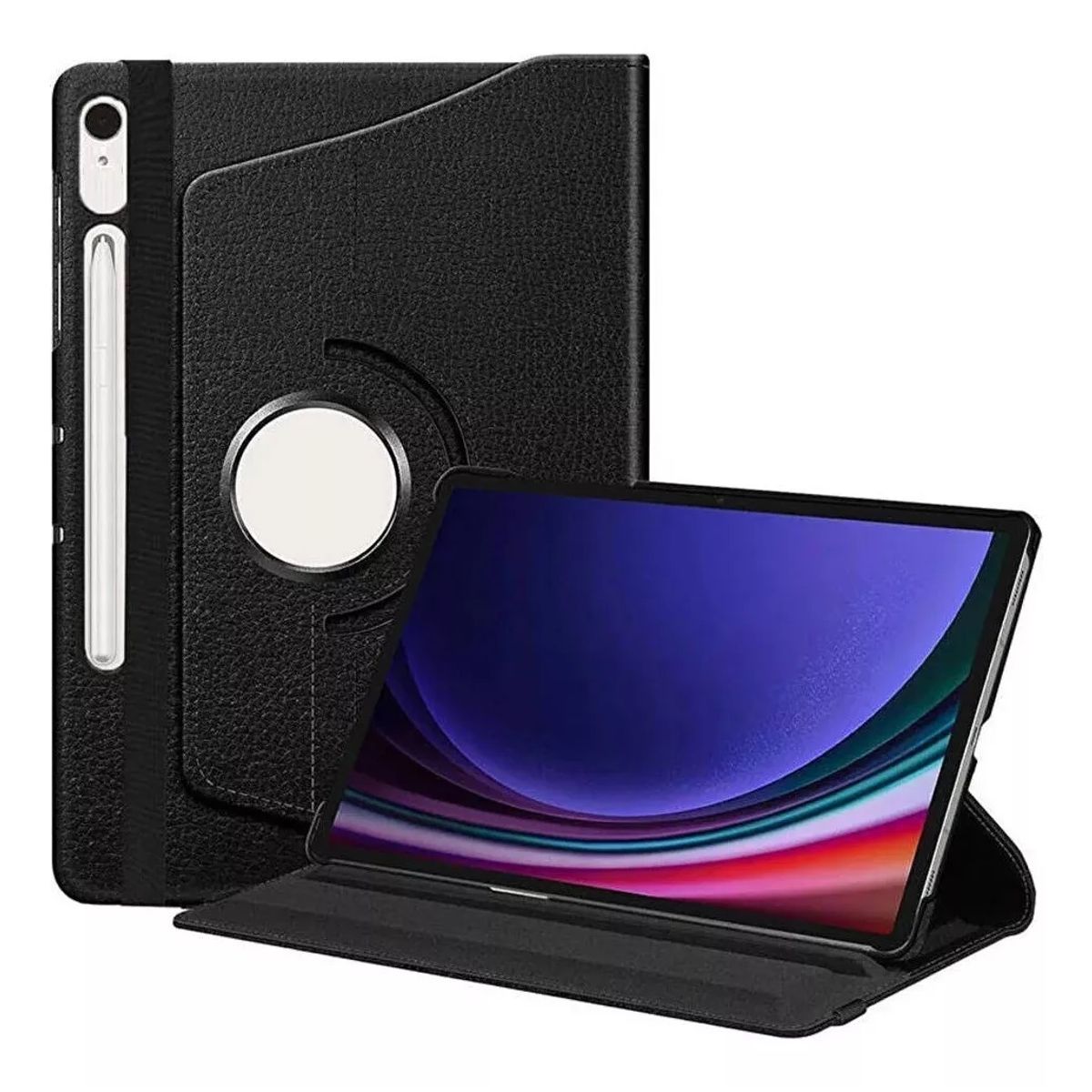 GENERICO - Case Funda de Samsung Galaxy Tab S9 FE+ / S9+ / S8+ / S7 FE / S7+ 12.4