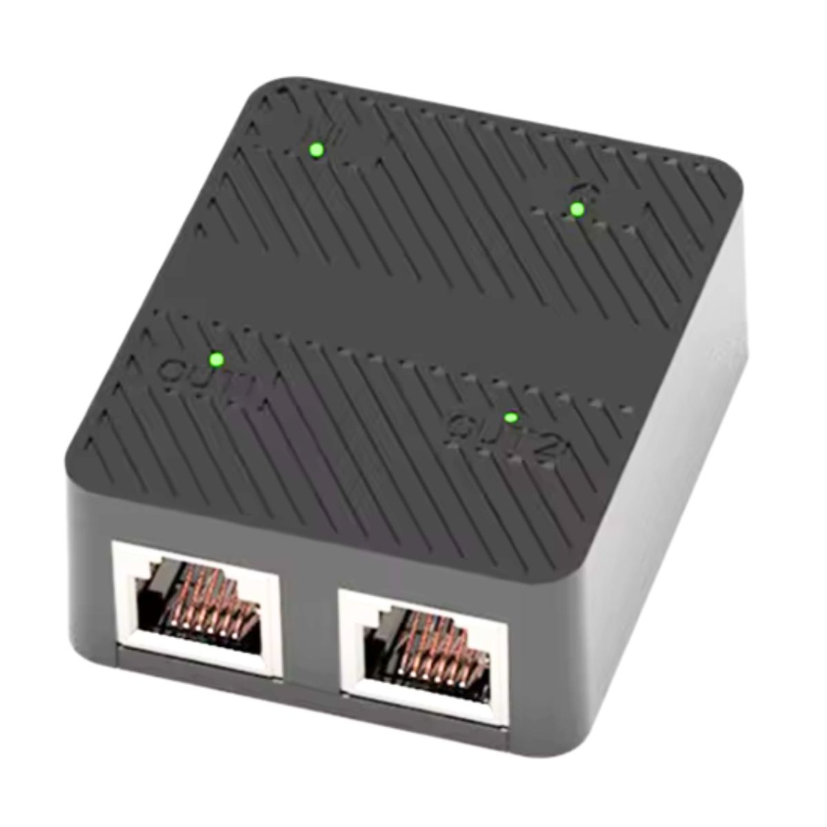 GENERICO - Splitter Red Rj45 Ethernet 2 En 1 2x1 Original 100mbps