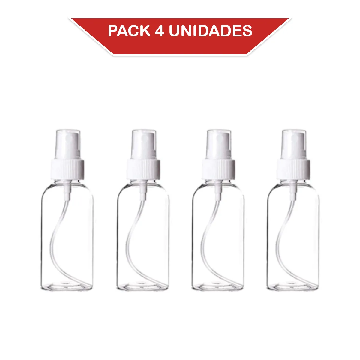 SPRAY - Frasco spray-atomizador 60ml pack 4 unidades