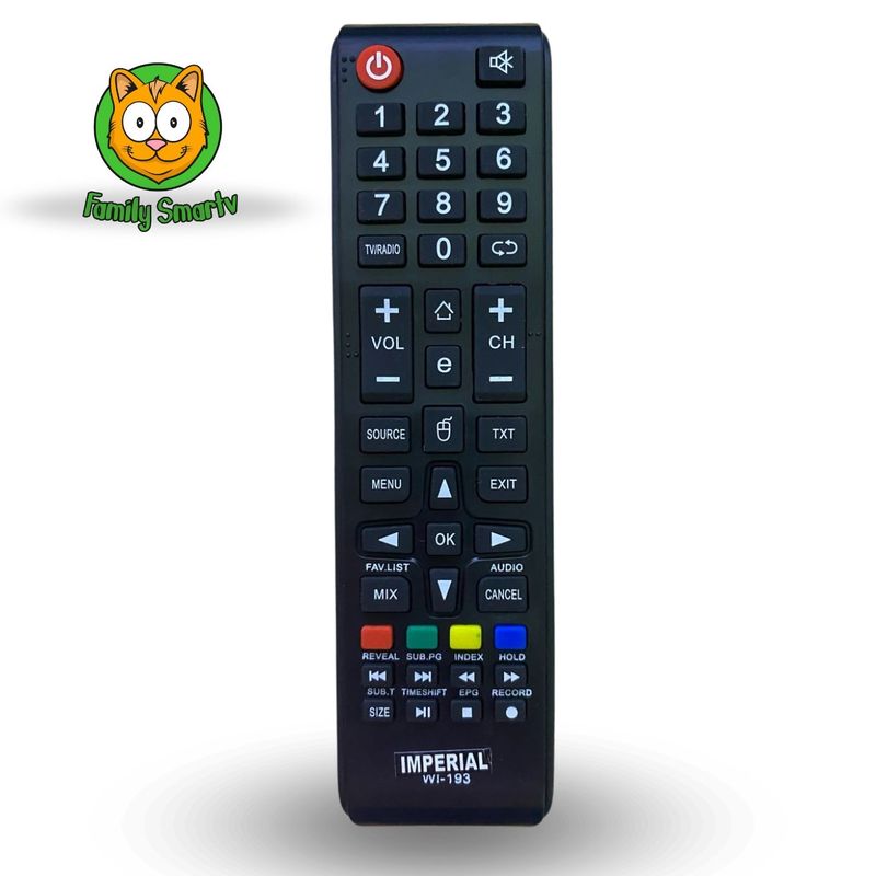 GENERICO - Control Remoto Para Tv Smart Imperial + Pilas