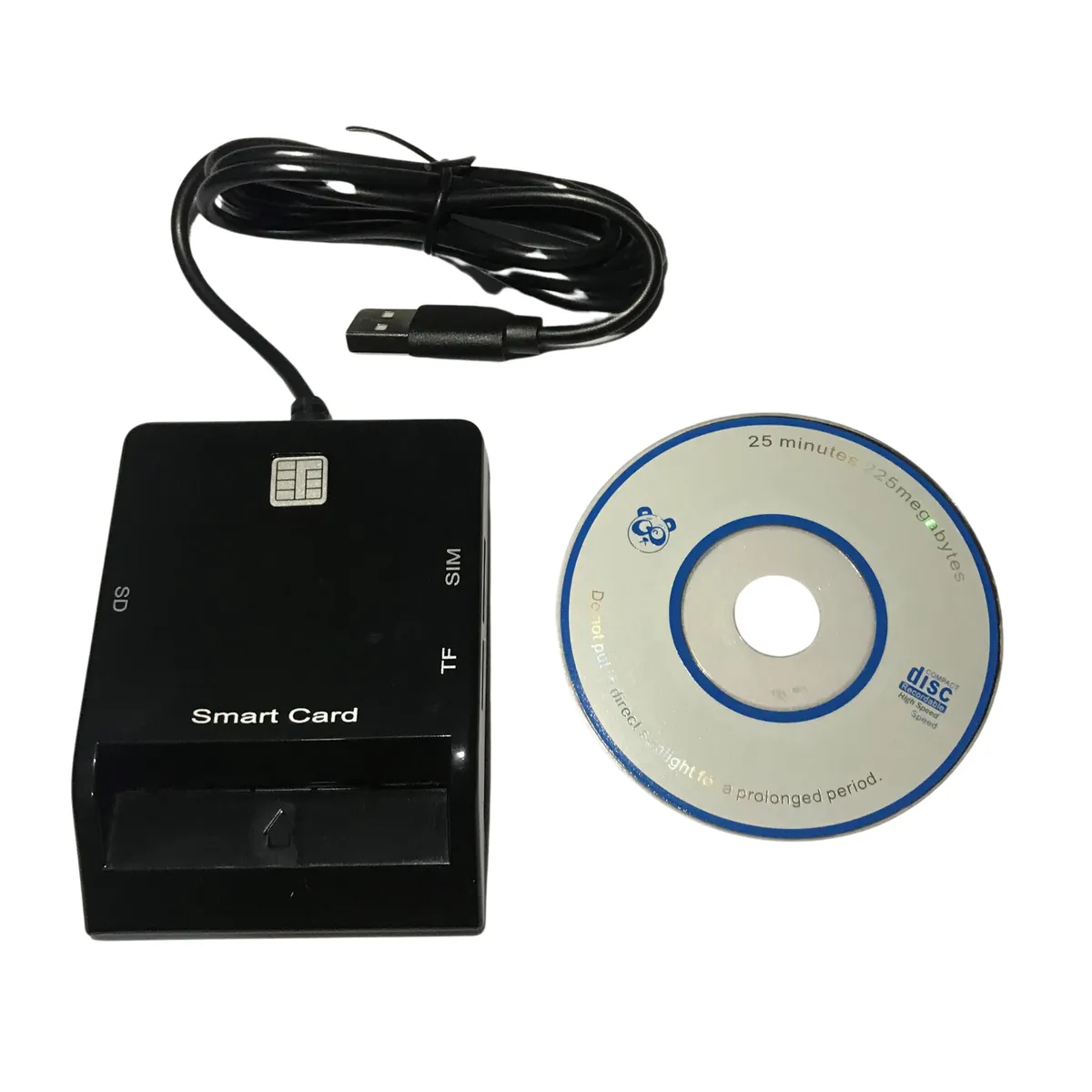 GENERICO - Lector De Dni Electrónico Smart Card Lector Microsd Usb Firma Digital 2.0