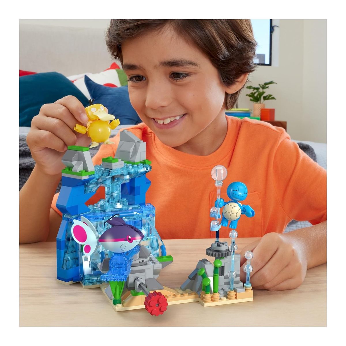 POKEMON - Mega Pokémon Set Aventura Acuatica 319 Bloques