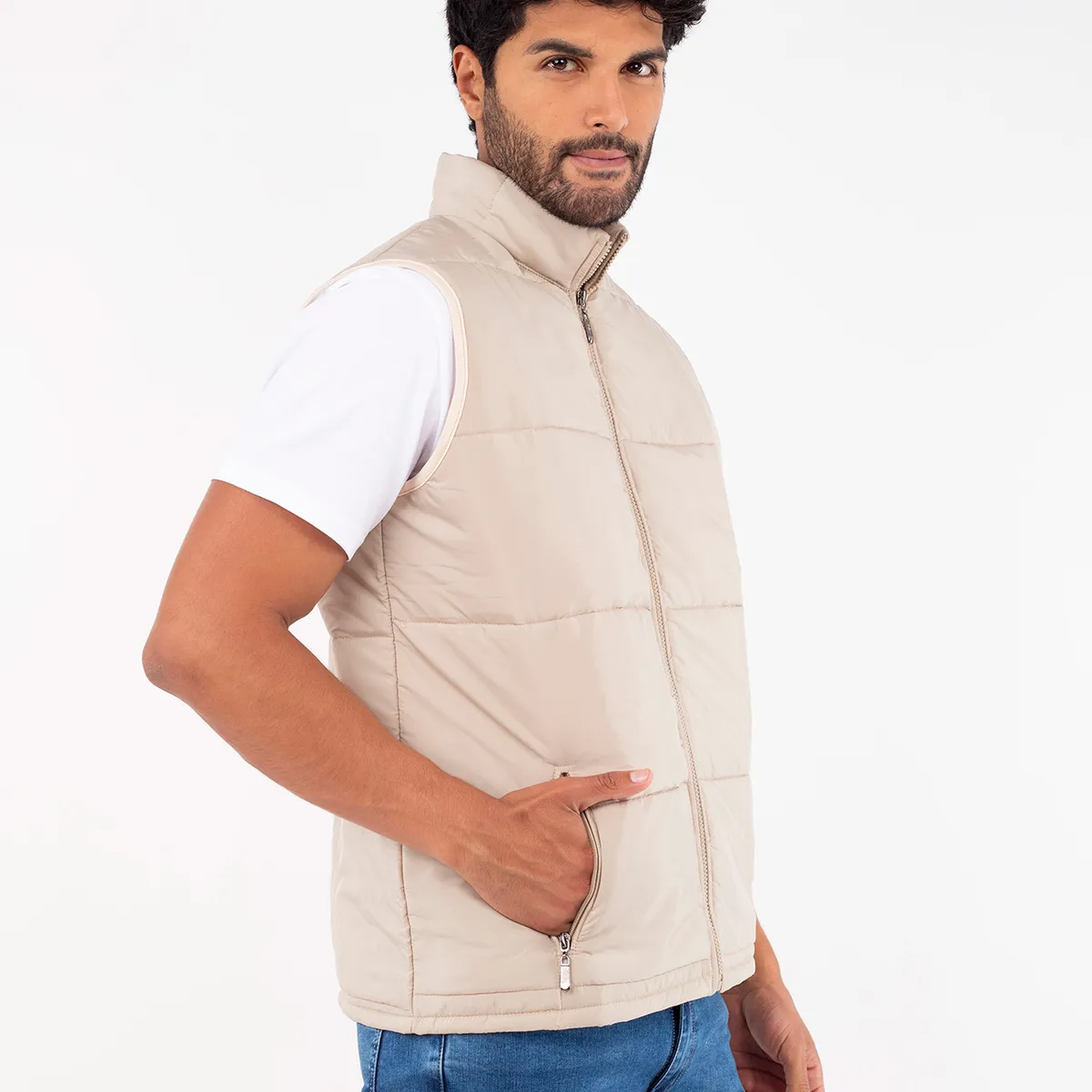 JUSTO - CHALECO PUFFER CABALLERO
