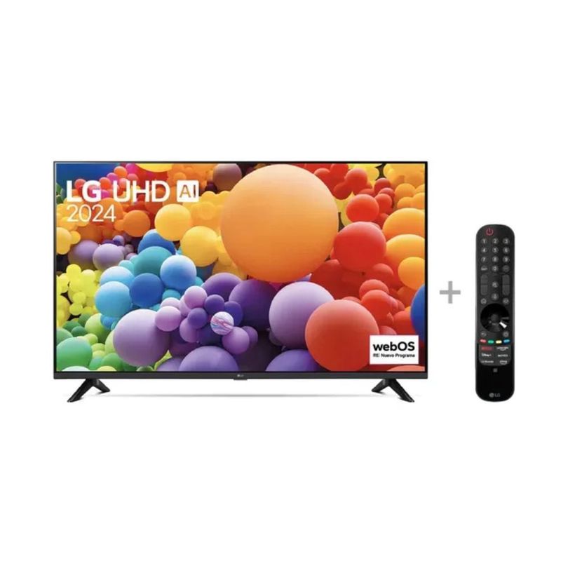 LG - Televisor LG 50"  UHD 4K Smart TV ThinQ AI webOS + Control Remoto Magic 50UT7300PSA