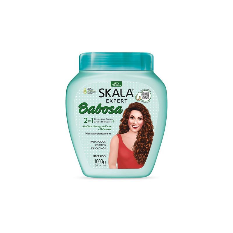 SKALA - MASCARA DE TRATAMIENTO 2 EN 1 SKALA EXPERT BABOSA ALOE VERA POTE 1000G