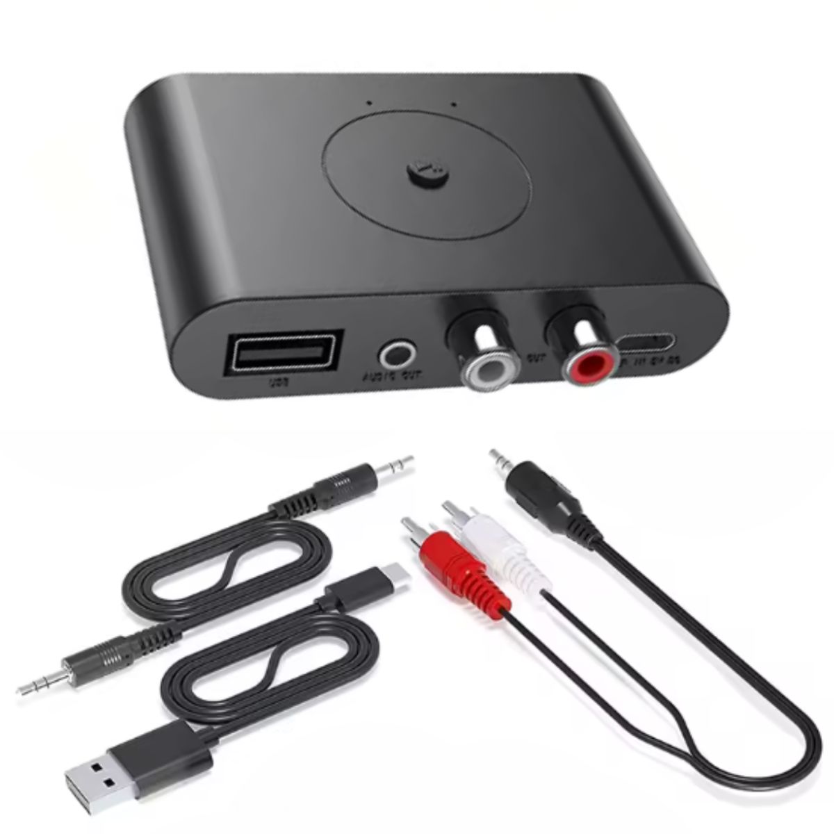 GENERICO - Bluetooth 5.3 Transmisor Receptor Inalambrico Televisor Equipo