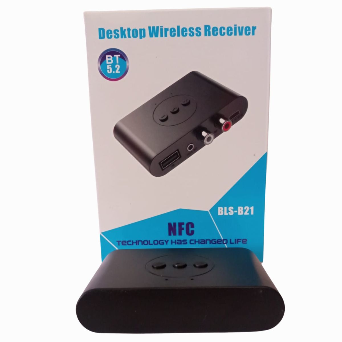 GENERICO - Bluetooth 5.2 Receptor Inalámbrico Rca Aux Parlante Audífono Equipo