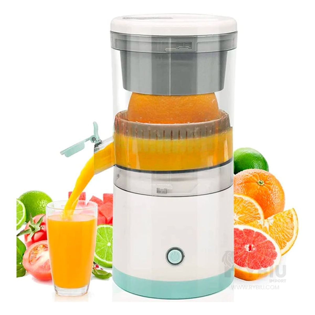 GENERICO - EXPRIMIDOR PORTATIL DE FRUTAS RECARGABLE