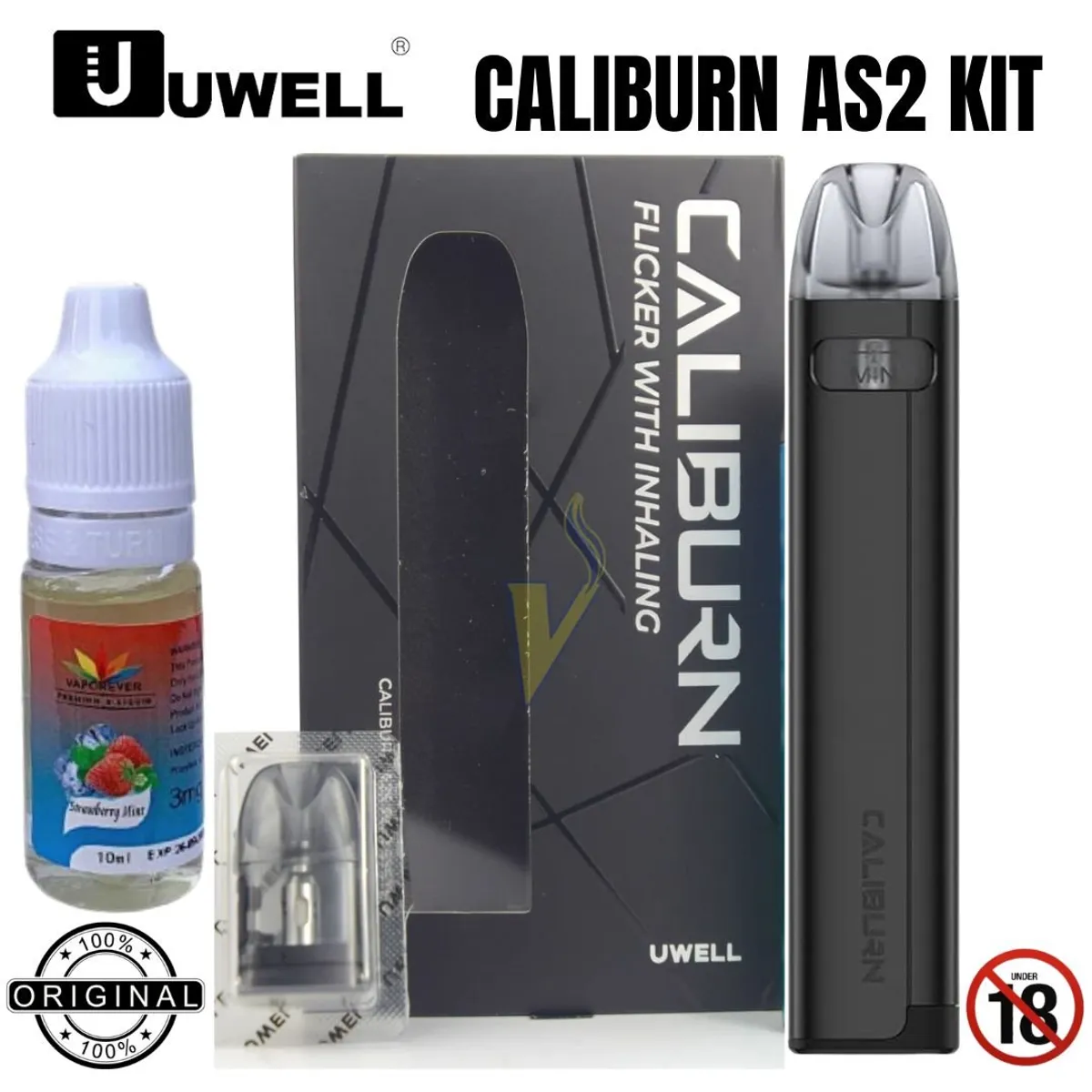VAPE - VAPER UWELL CALIBURN A2S KIT MAS REGALO