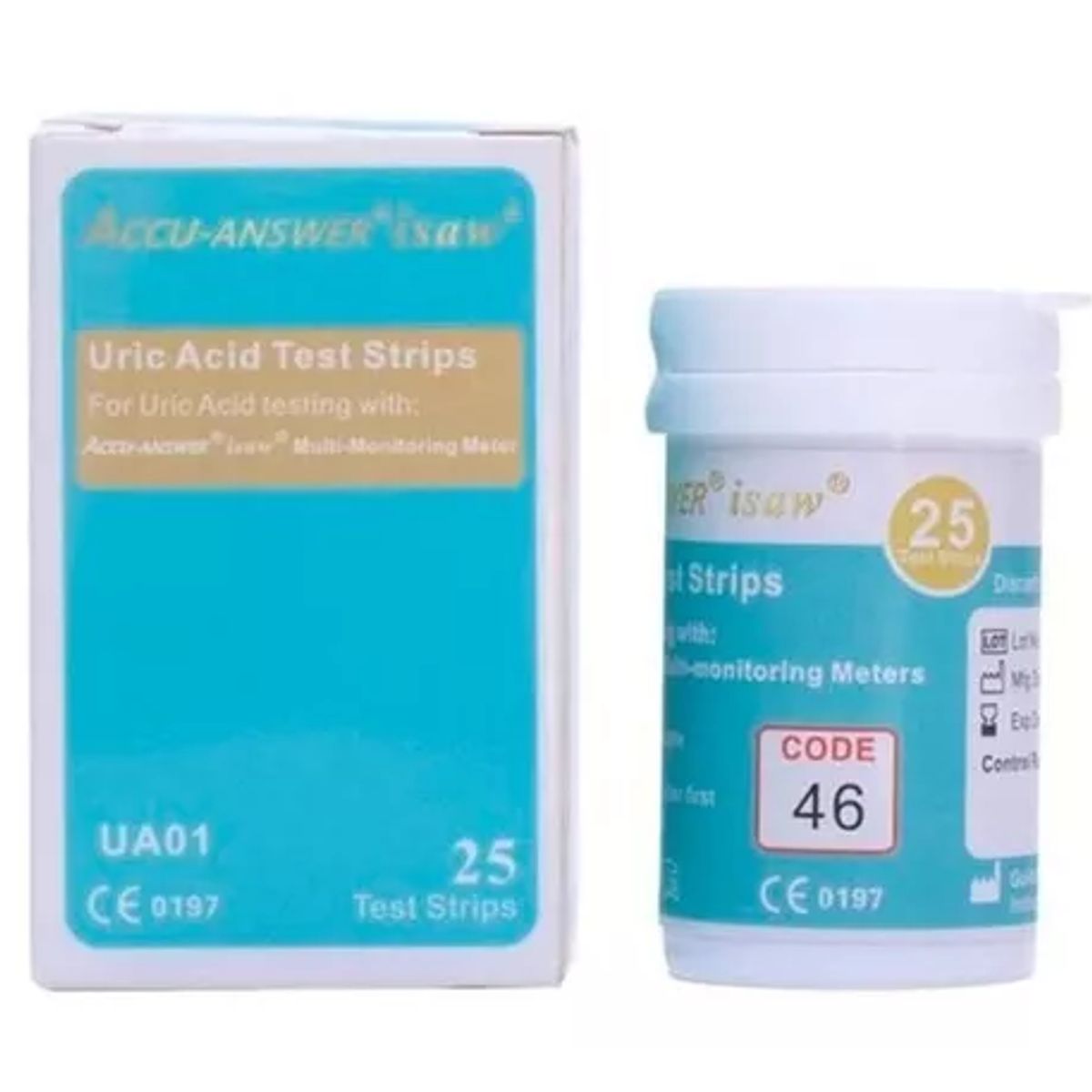 GENERICO - TIRAS REACTIVAS PARA ACIDO URICO REDDYZ PARA ACCU ANSWER