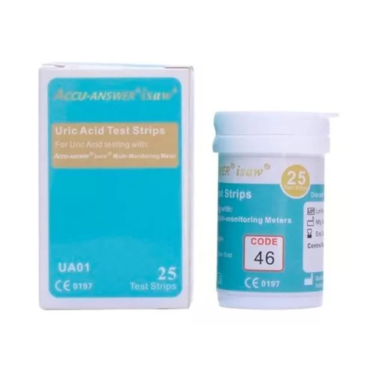 GENERICO - TIRAS REACTIVAS PARA ACIDO URICO REDDYZ PARA ACCU ANSWER