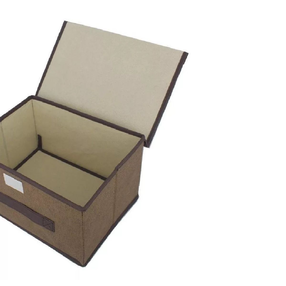 GENERICO - Pack x 2 cajas organizadores de almacenamiento plegable marron