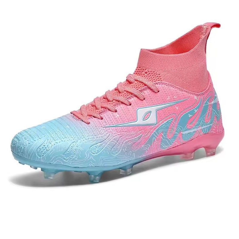 DANWEILE - Zapatillas deportivas de entrenamiento con clavos largos AG - Rosa