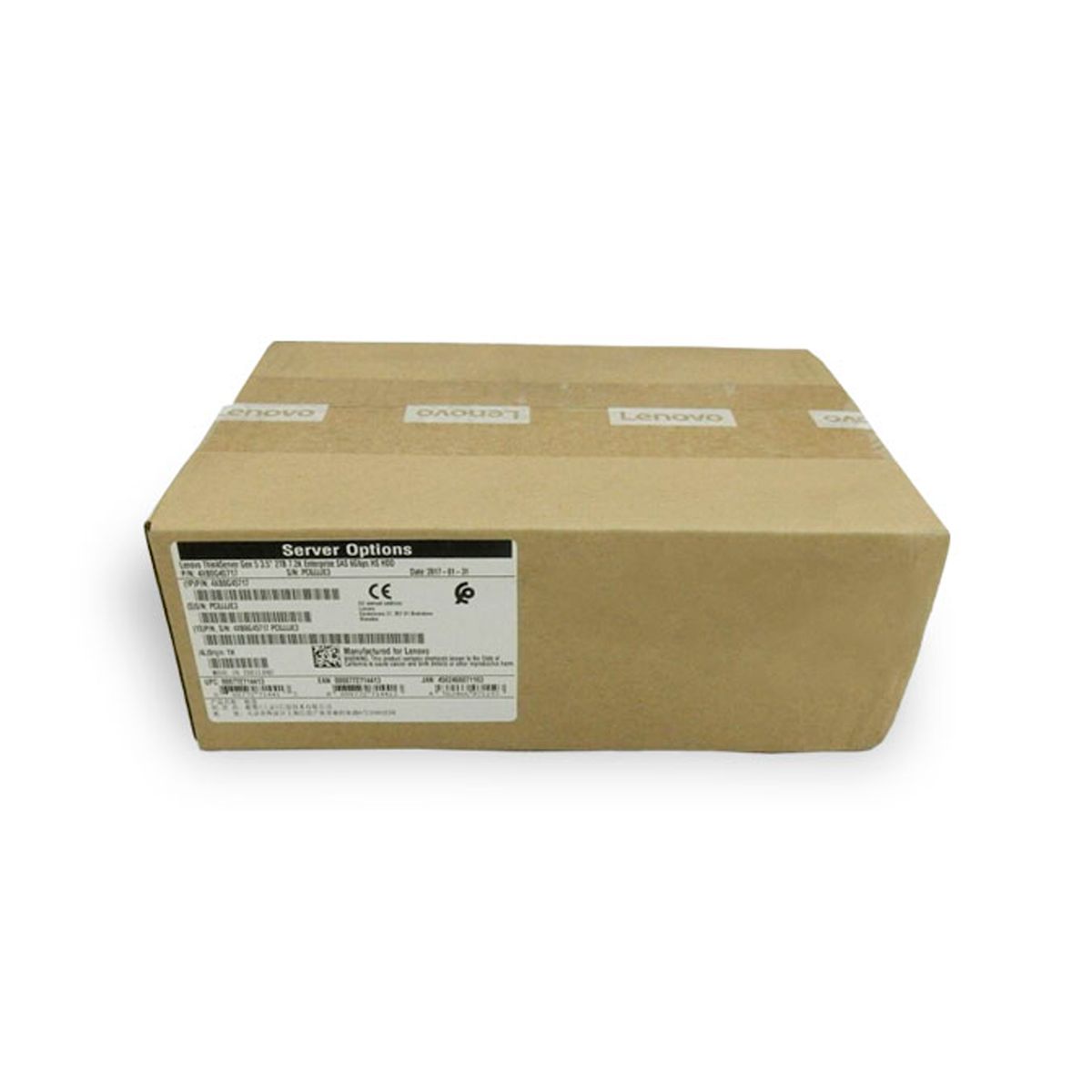 LENOVO - DISCO LENOVO THINKSERVER 2TB SAS 72K 35 PN 4XB0G45717