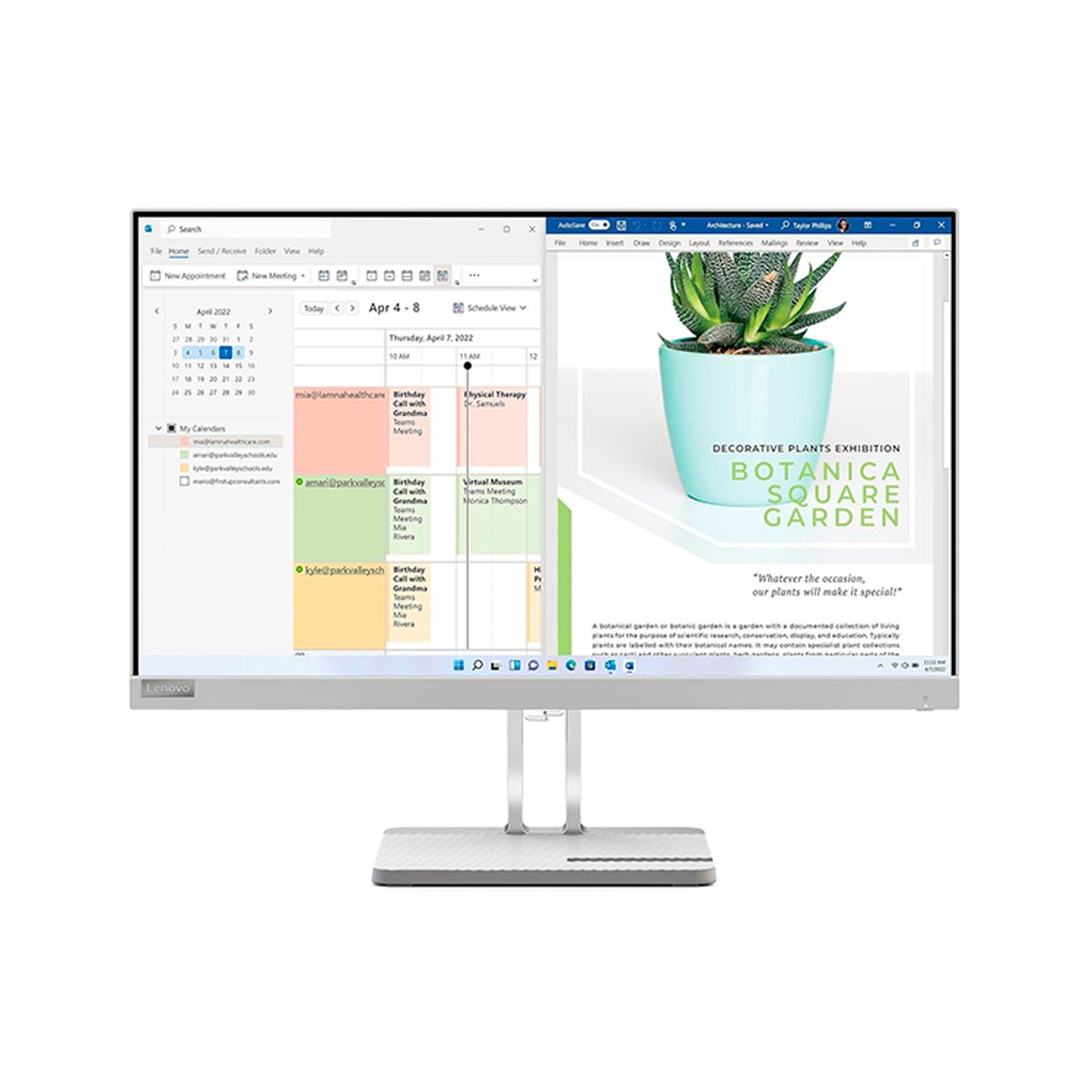 LENOVO - MONITOR LENOVO L24E-40 238 VAFHDWLED PN MONLE67AAKAC3LA