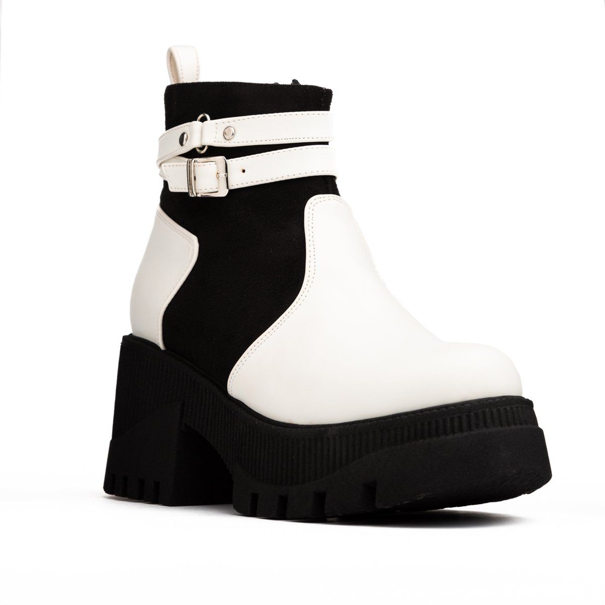 NEBULA - Botas Itala - Nebula - Blanco Negro