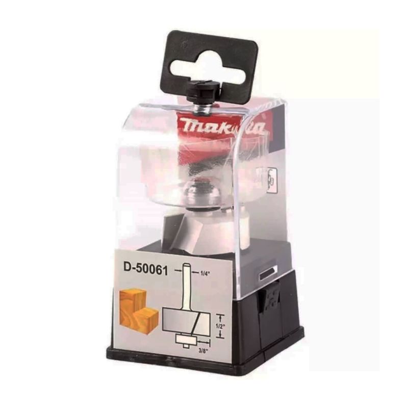 MAKITA - FRESA VAST 1/4" PARA ENSAMBLE EN L 3/8"  CON RODAJE - MAKITA