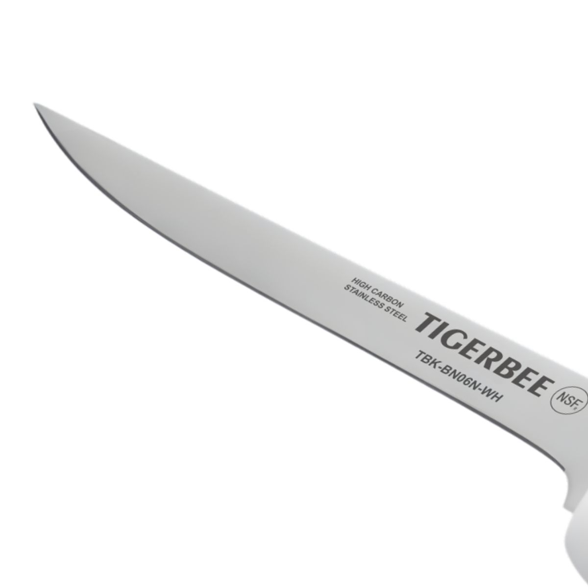 TIGERBEE - Cuchillo para Deshuesar con mango Blanco 6¨
