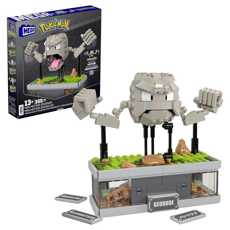 Mega Pokémon Set Mini Geodude Tipo Roca 343 Bloques POKEMON | falabella.com