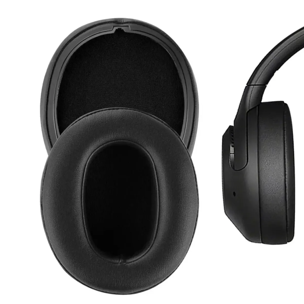 GENERICO - Almohadillas Para Audífono Sony Wh-xb900 Wh Xb900 Xb900n NEGRO