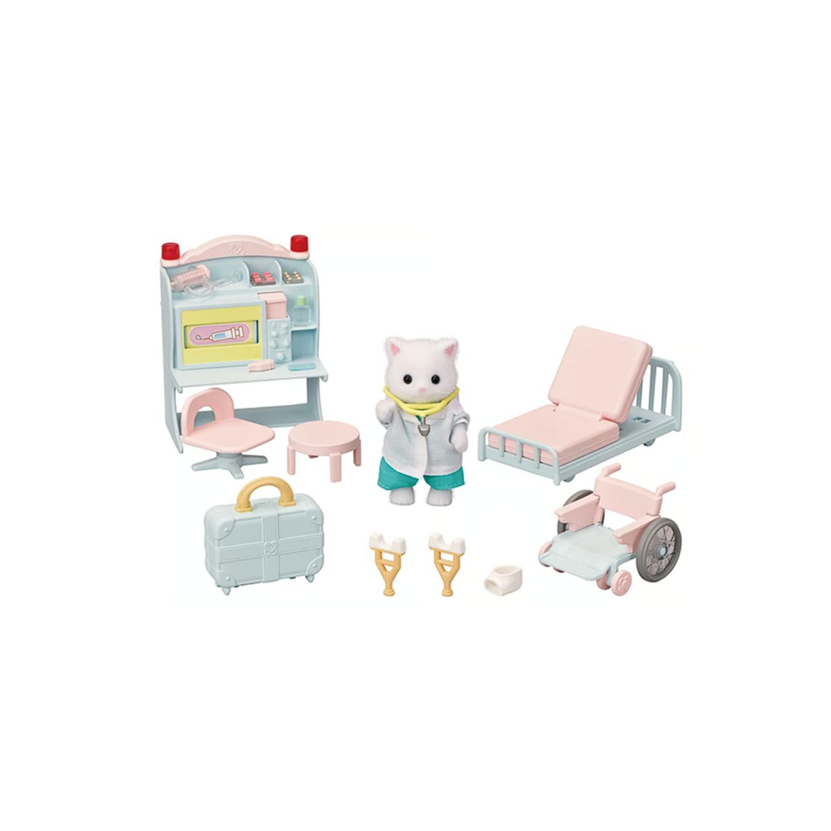 SYLVANIAN FAMILIES - Sylvanian Calico Critters Set Accesorios Doctor Gatito