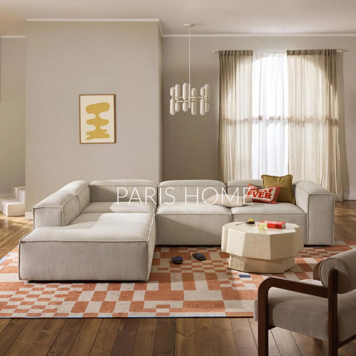 GENERICO - Seccional Izquierdo Rinconera Grande Monarch Pana - Beige