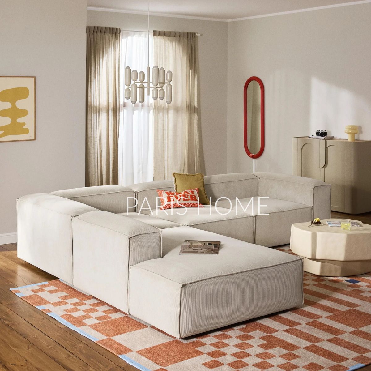 GENERICO - Seccional Izquierdo Rinconera Grande Monarch Pana - Beige