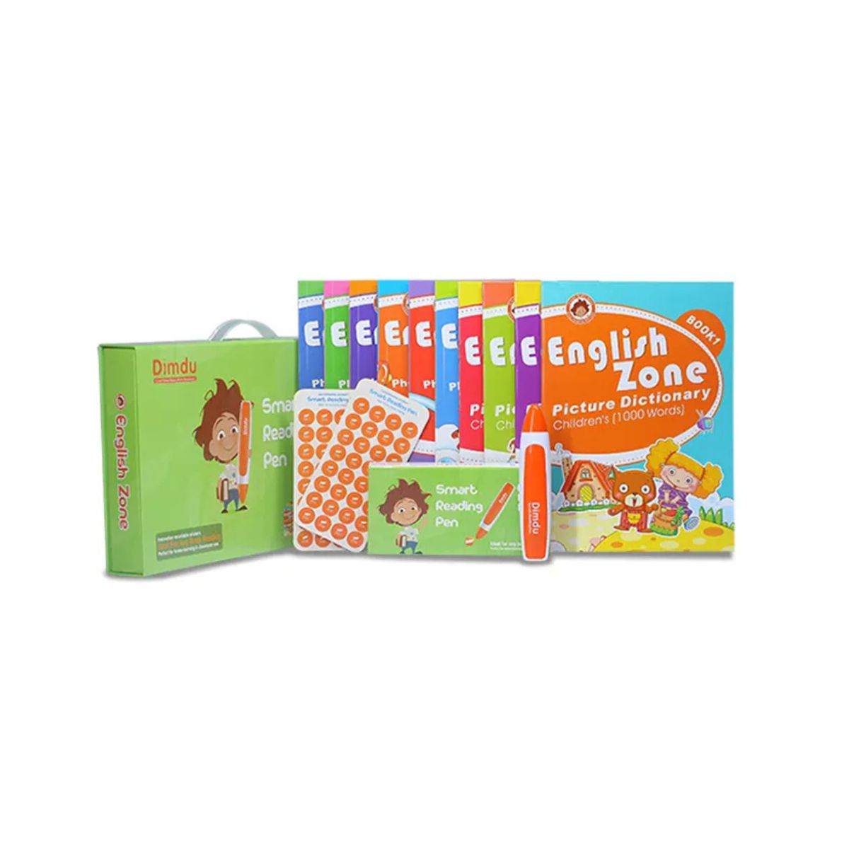 EDUCA - Pack para Aprendizaje de Inglés SmartBook DIMDU y Smar Reading Pen