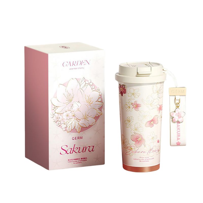GERM - Vaso Térmico Germ De Acero Inox Sakura 500ml / 19.6 Oz