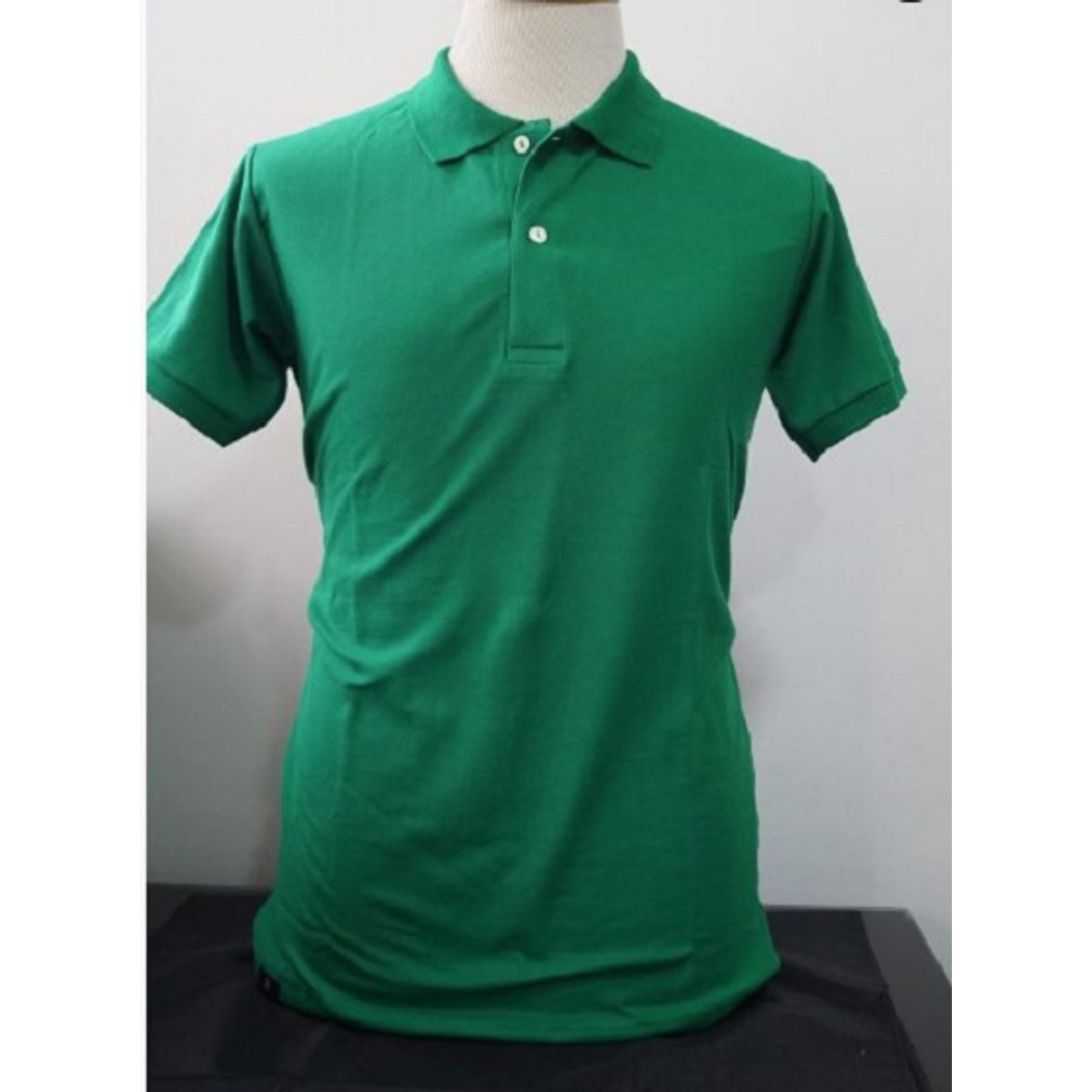 GENERICO - POLO CAMISERO MANGA CORTA VERDE JADE
