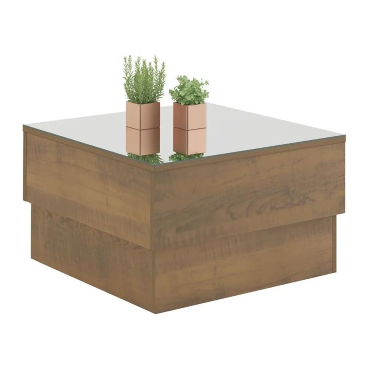 R&R MUEBLES - Mesa de Centro Elea Marrón R&R MUEBLES