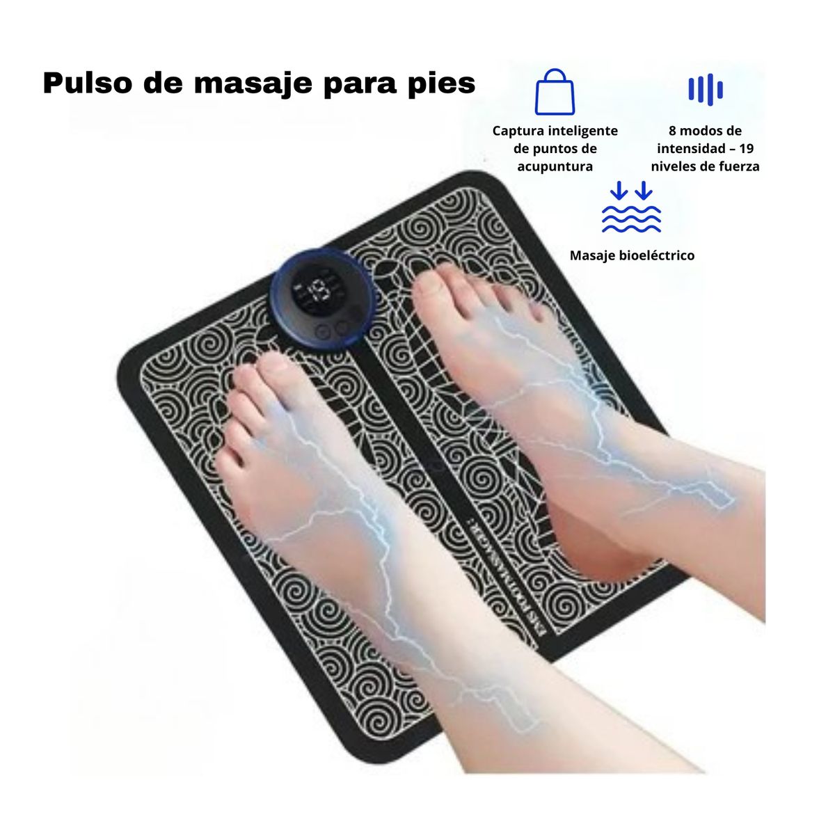 ROHS - Masajeador Eléctrico para Pies – Relájate y Revitaliza en Casa