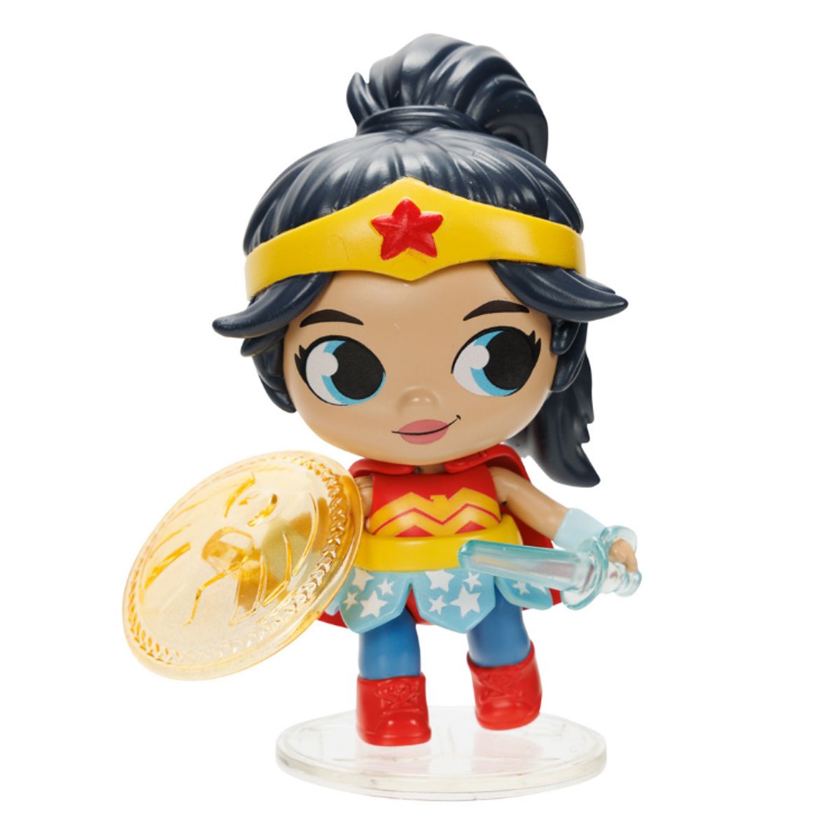 JAKKS PACIFIC - DC MINIS 3 WONDER WOMAN WITH LASSOSHIELD & PET W1