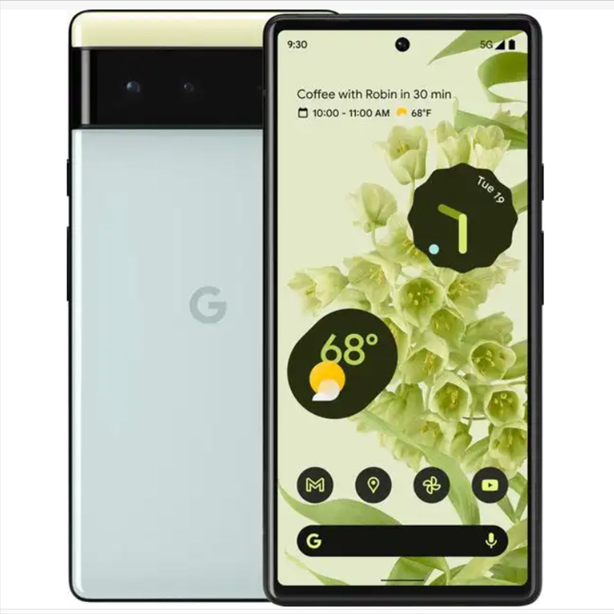 GOOGLE - Pixel 6   G9S9B 5G   8+128G verde  Reacondicionado