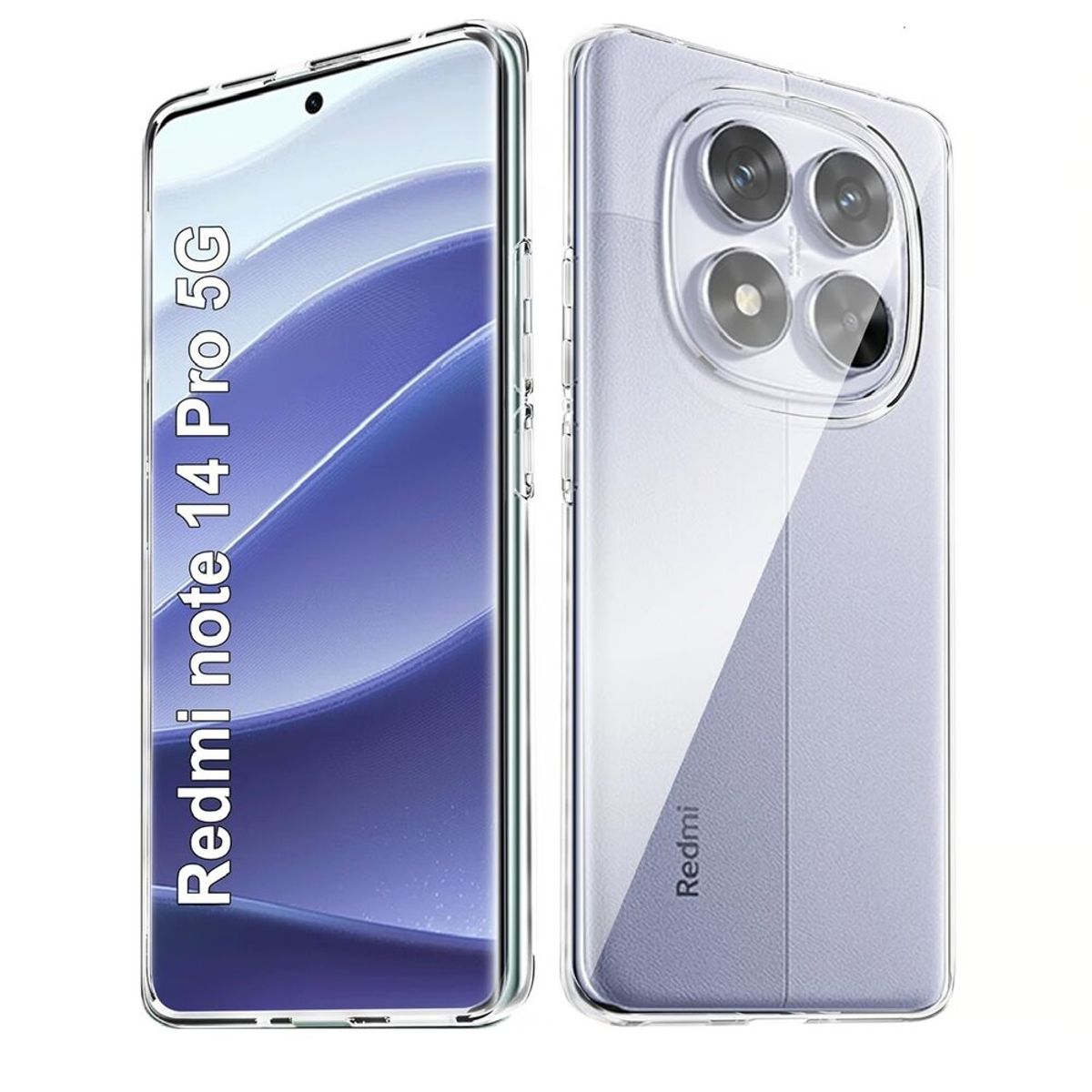 SPACE - Case Space Para Xiaomi Note 14 Pro Plus Transparente