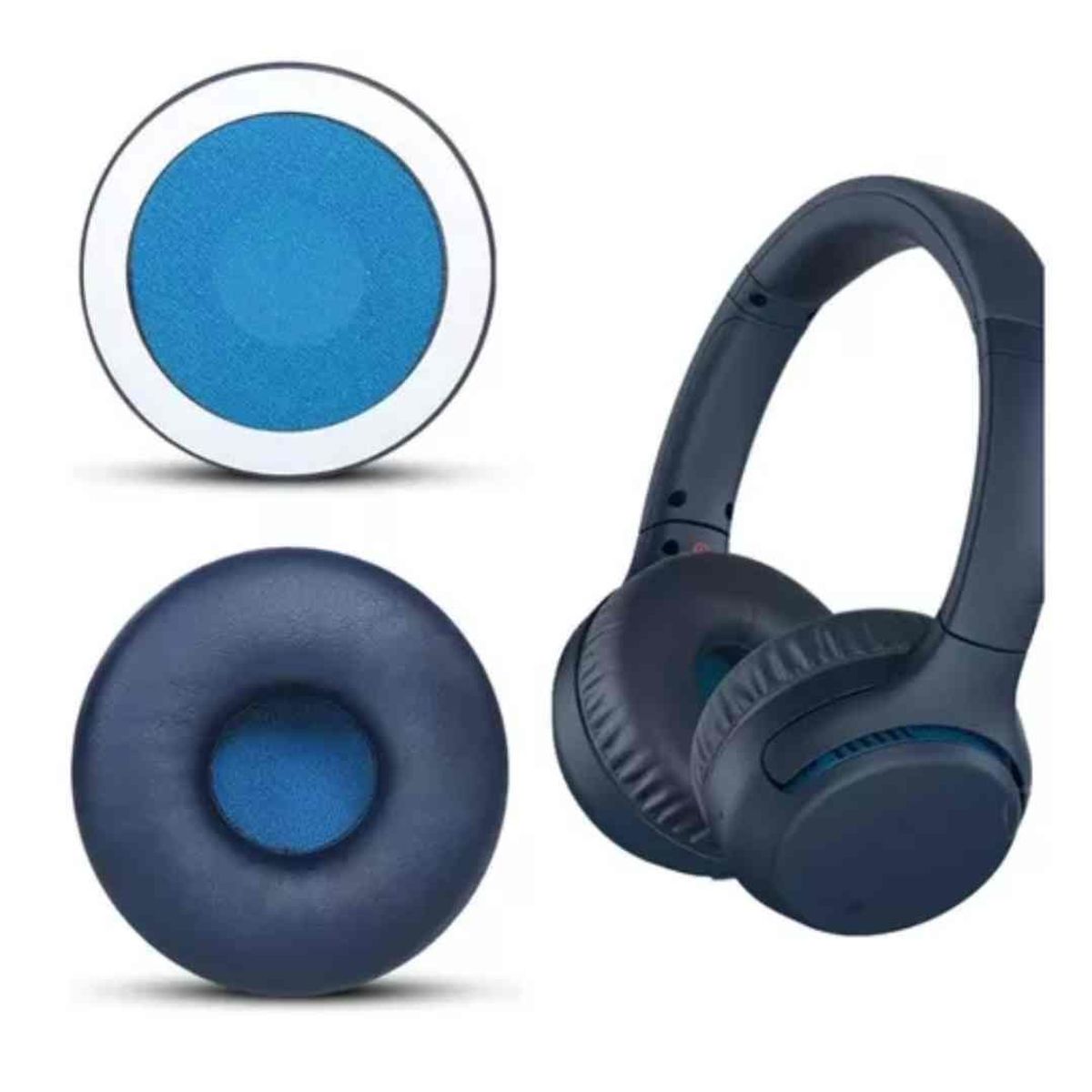 GENERICO - Almohadillas Para Audífono Sony Wh Xb700 azul