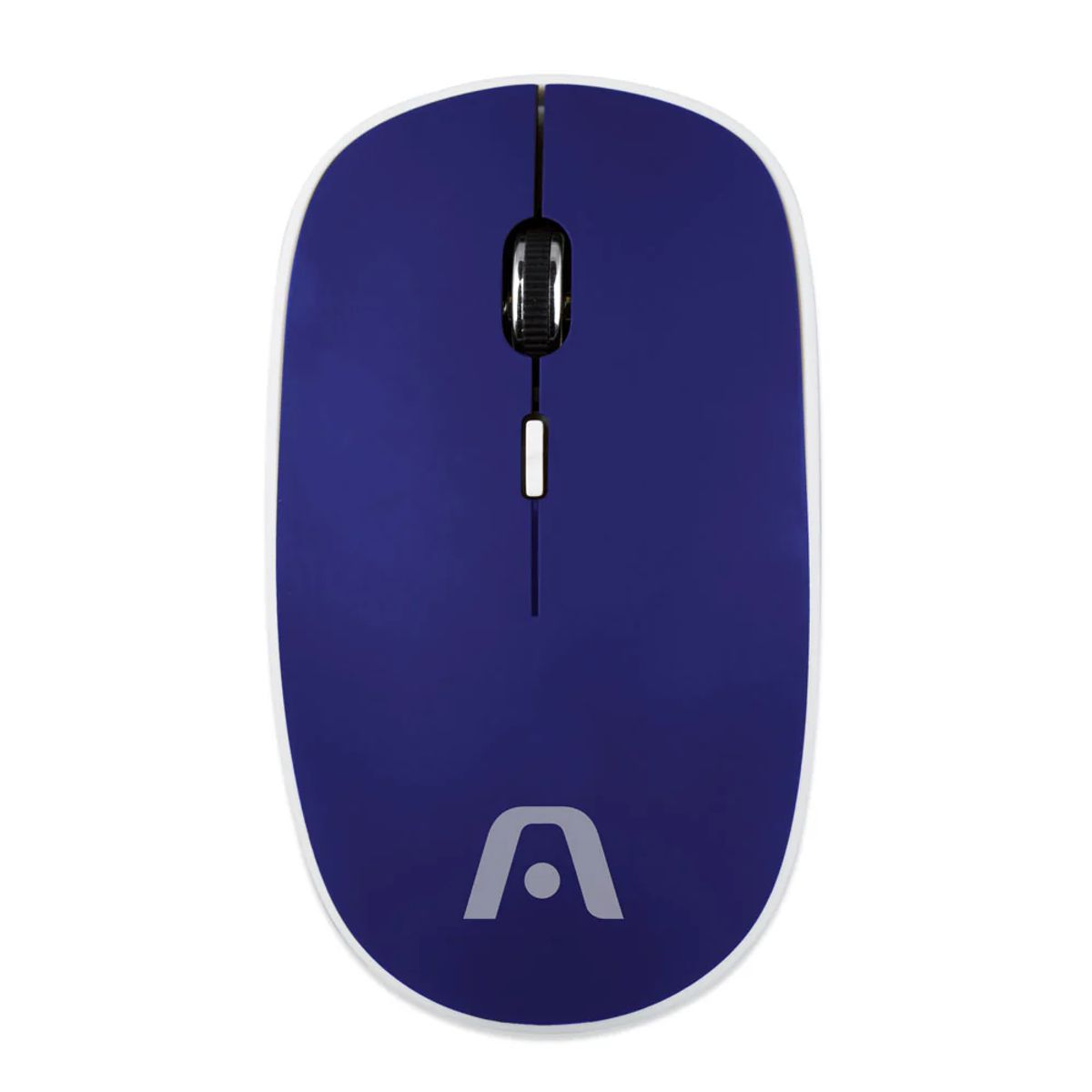 ARGOMTECH - MOUSE INALAMBRICO CON GOMA AZUL
