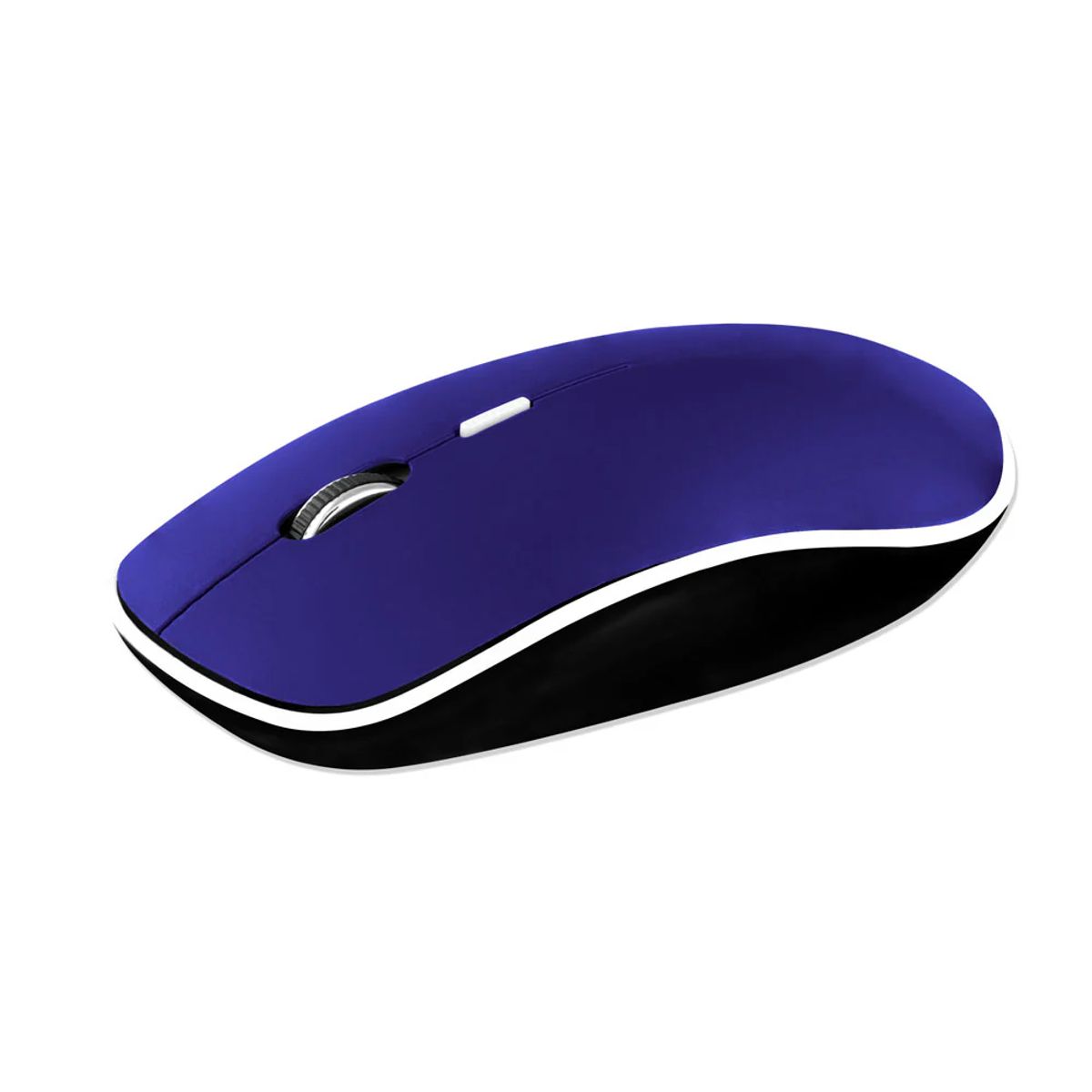 ARGOMTECH - MOUSE INALAMBRICO CON GOMA AZUL