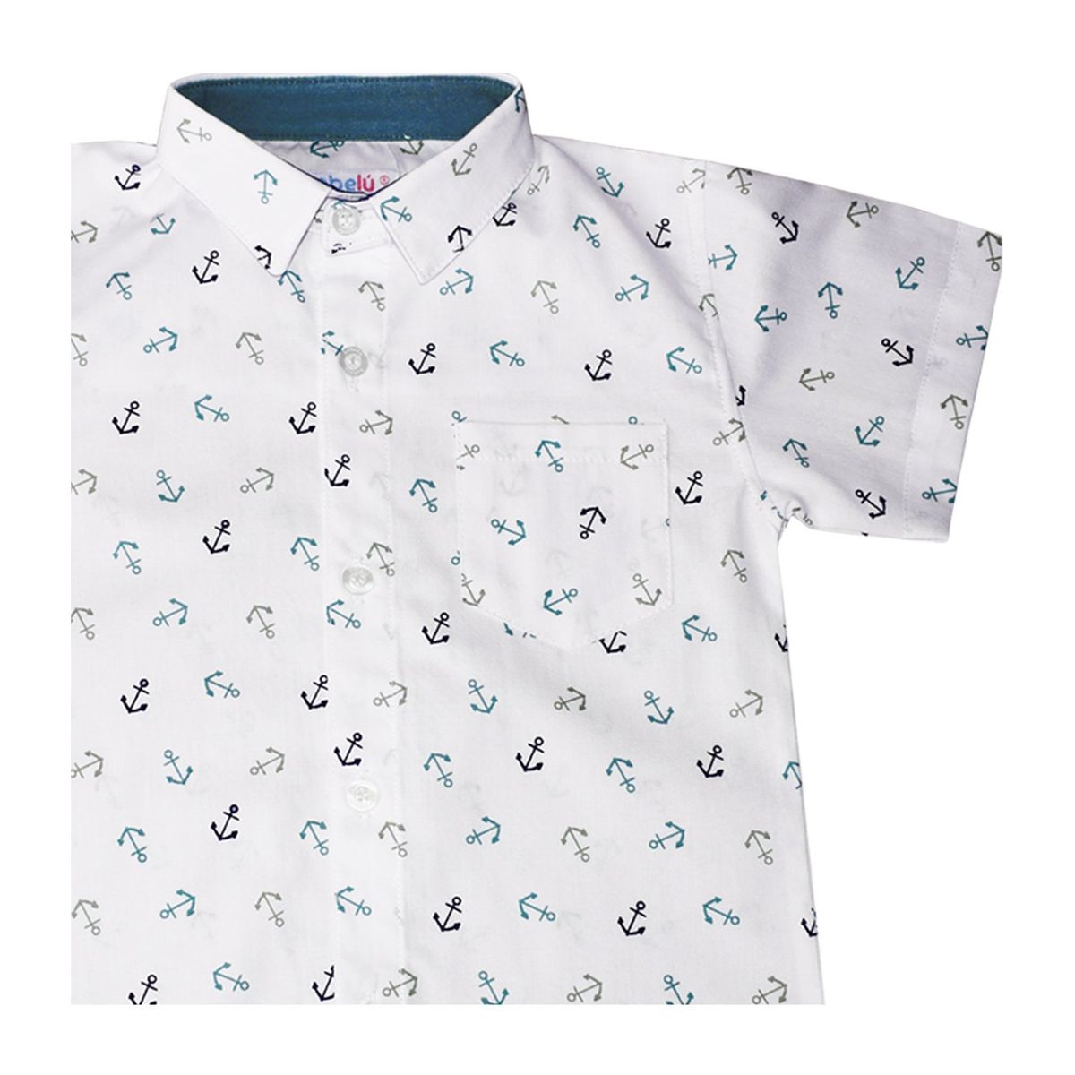 BEBELU - Camisa Nansú Santiago Manga Corta Para Niño Bebelú