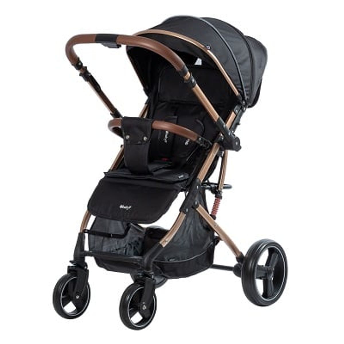 EBABY - COCHE MALETA RUDI EB119 - NEGRO
