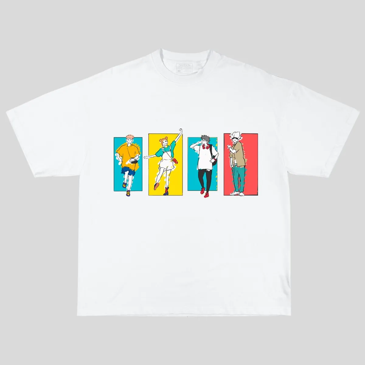 GENERICO - Polo Anime Jujutsu Kaisen Ending Blanco