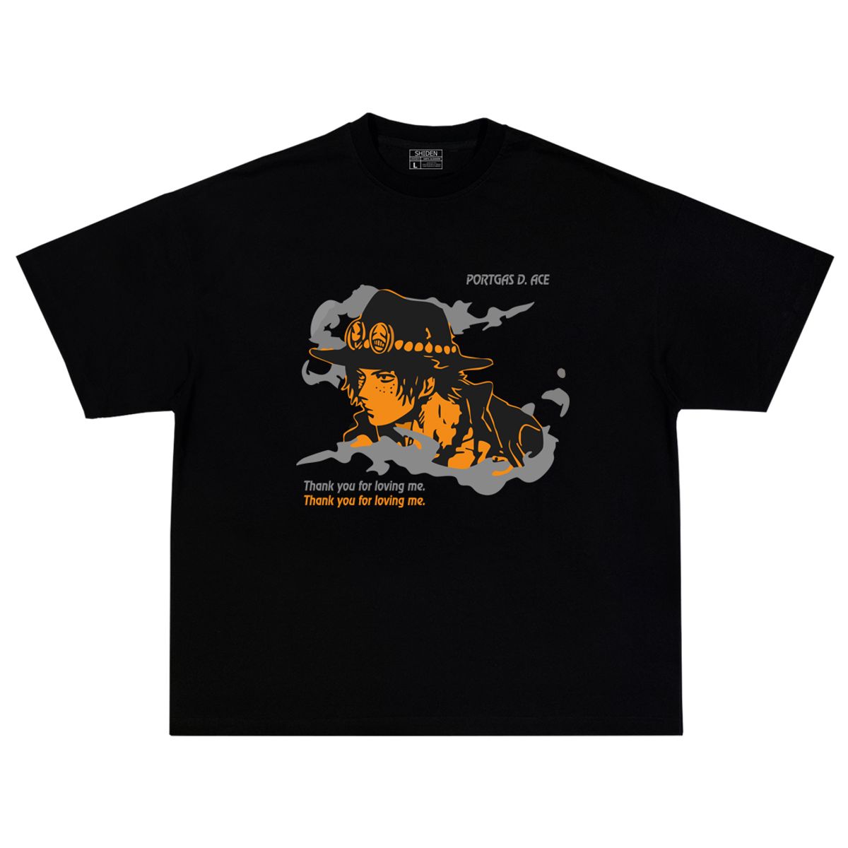 GENERICO - Polo Anime One Piece - Portgas D Ace