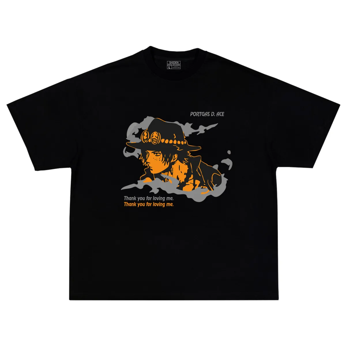 GENERICO - Polo Anime One Piece - Portgas D Ace