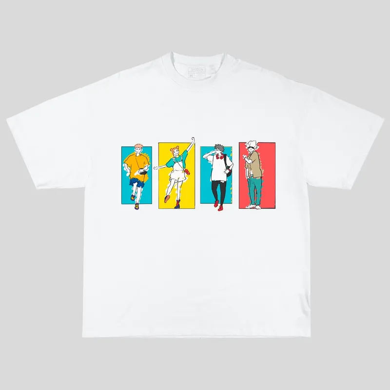 GENERICO - Polo Anime Jujutsu Kaisen Ending Blanco