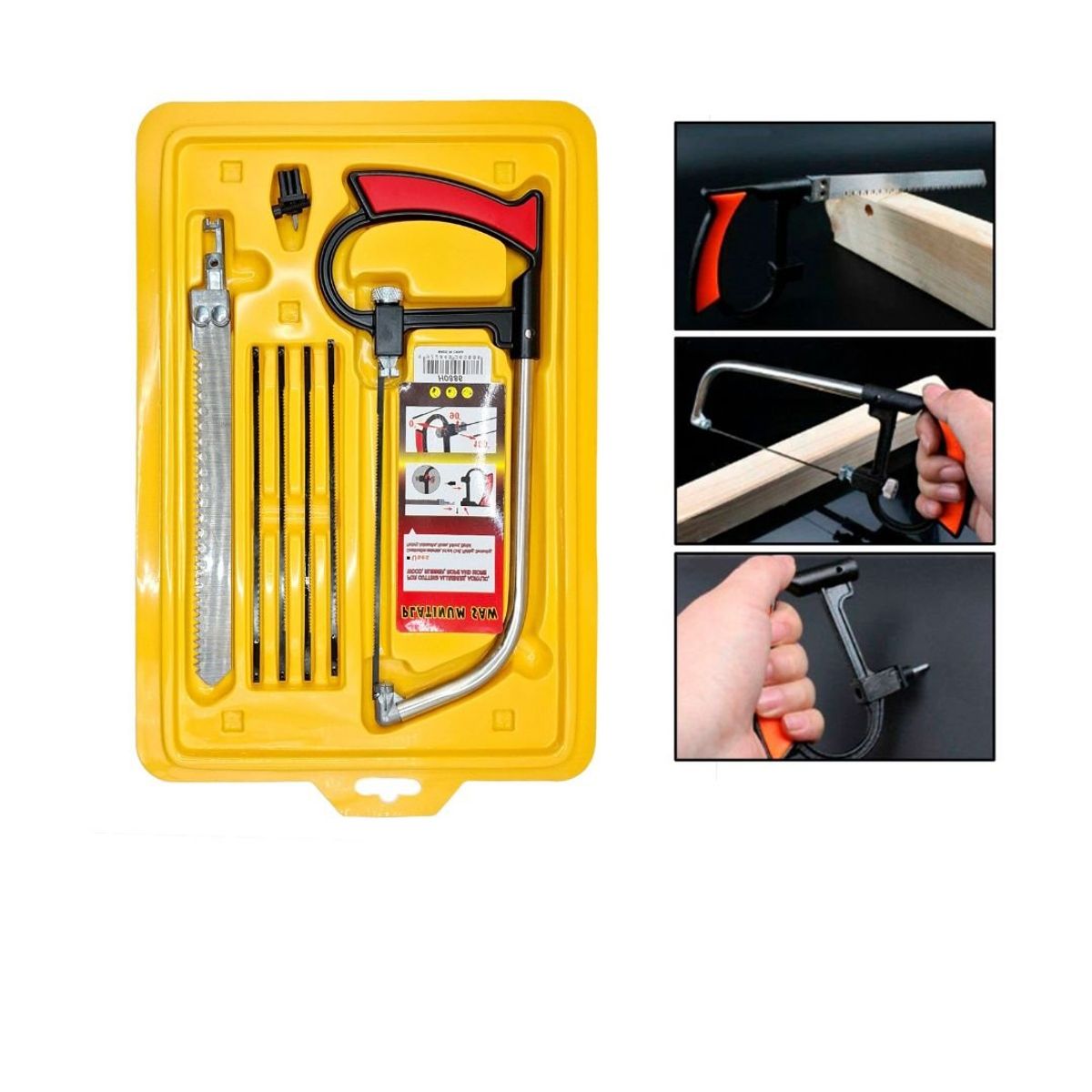 ROSH - Sierra Multiusos 8 en 1 - Corta con Precisión y Facilidad