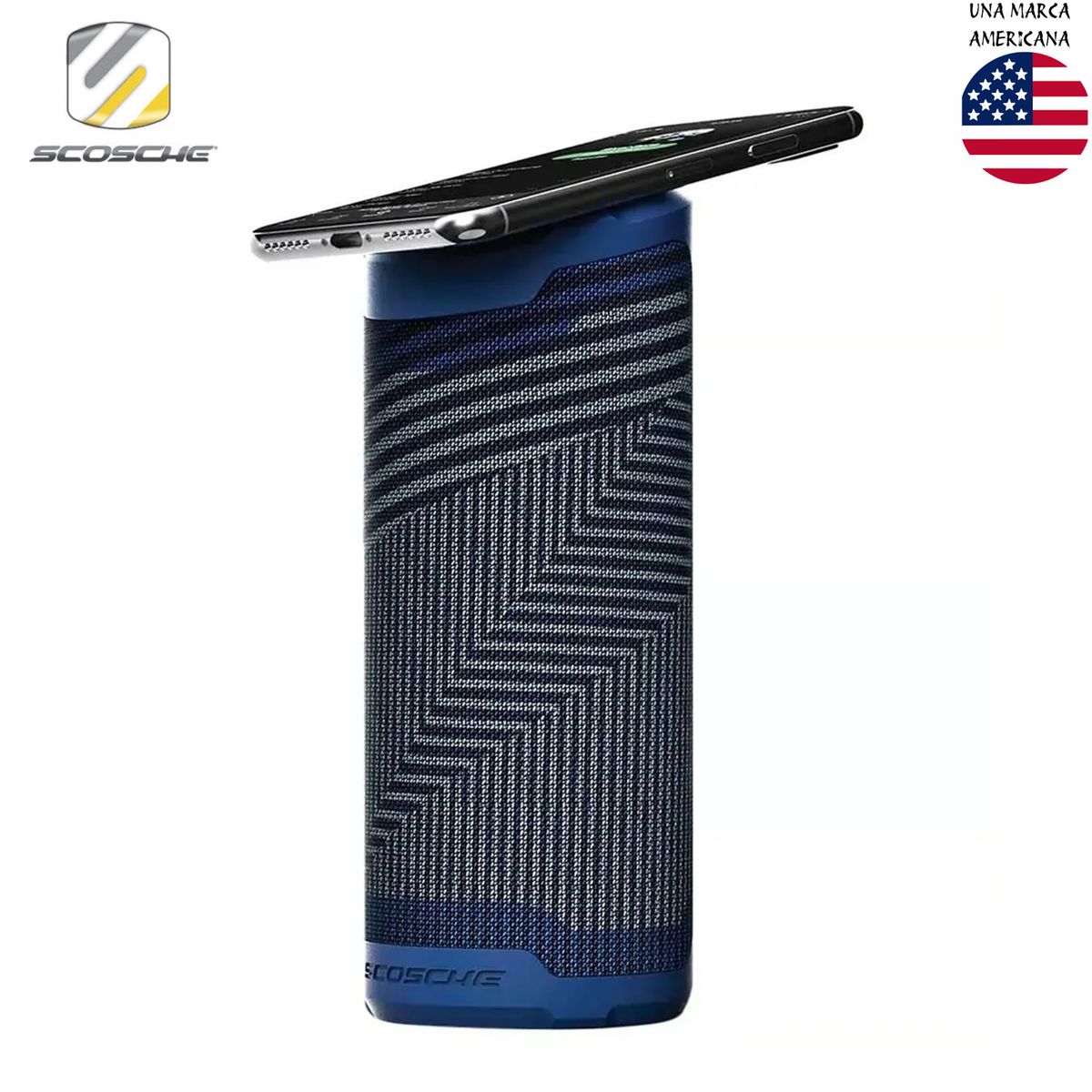 SCOSCHE - Parlante Portátil SCOSCHE Magic Mount Boombottle MM - Azul