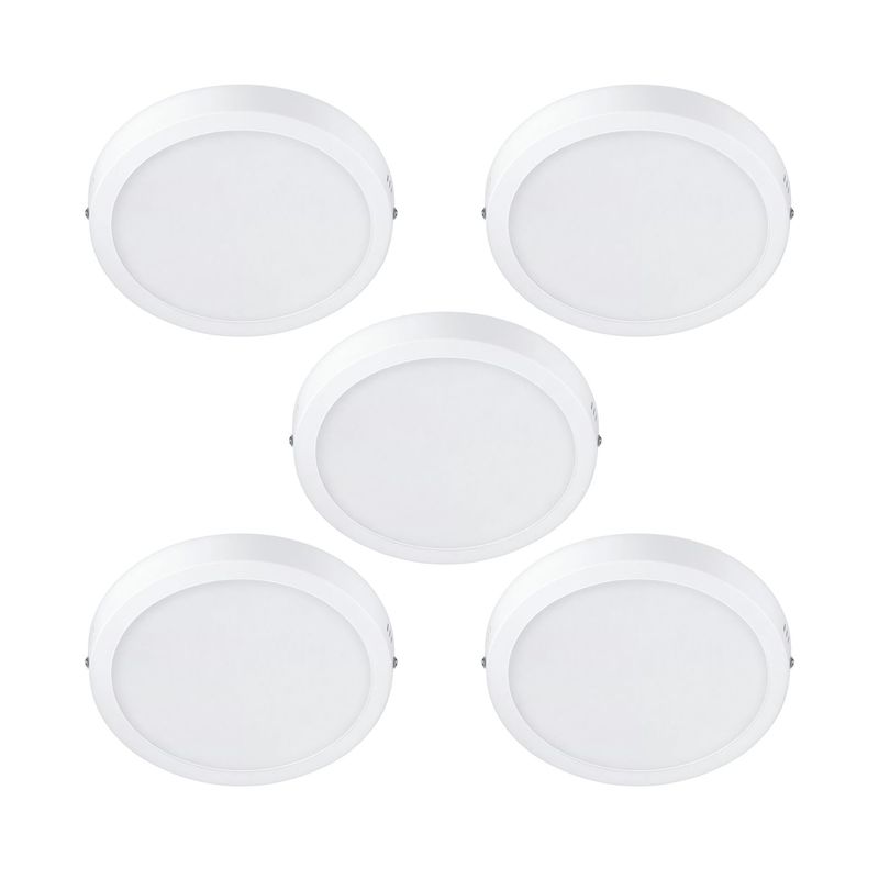 PHILIPS - KIT 5 FOCOS LED PHILIPS DOWNLIGHT 24W LUZ FRÍA