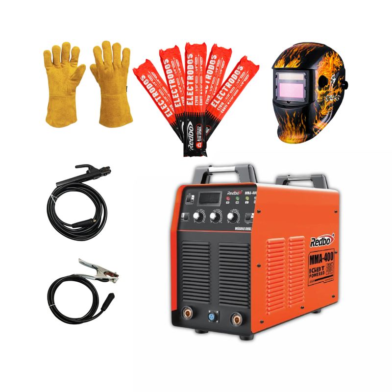 REDBO - MAQUINA DE SOLDAR REDBO MMA 400 3F380